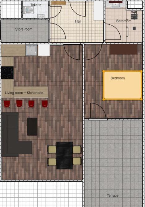 Auriapartments Karlin 2Kk S Terasou A Parkovanim Praga Zewnętrze zdjęcie